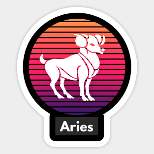 Aries (zodiak birthday) Sticker